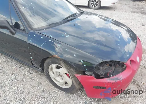 1993 Honda Civic Del Sol S from USA, damaged, VIN JHMEG1147PS006612